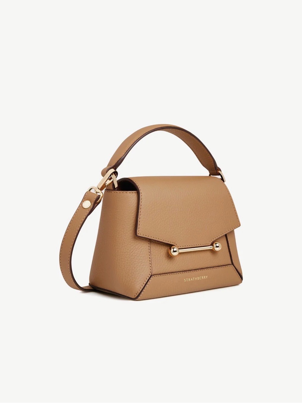 Strathberry Mosaic Nano Bag, Caramel — image 3 of 8